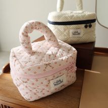 Aufbewahrungsbox für Kosmetik und Hautpflege, tragbar, für Reisen, großes Fassungsvermögen, Kosmetiktasche, Handgepäck, Liner, Aufbewahrungsbox, Make-up-Tasche