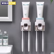 WIKHOSTAR creativo pigro distributore automatico di dentifricio dentifricio spremiagrumi