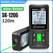 Snakol 40/50/70/100/120M Verde Rosso Laser Telemetro Misuratore di Distanza Laser Nastro Telemetro Edificio Righello Elettronico