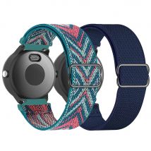 20mm 22mm Nuovo cinturino in nylon elastico per Garmin Vivoactive 3 Music 4 Venu Sq 2 cinturino per orologio sportivo Loop per Forerunner 245 645 55 158
