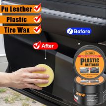 Auto-Kunststoff-Restaurator, zurück zu schwarz, glänzend, Auto-Innenraum, Leder und Panel-Erneuerung, Wachs-Beschichtungsmittel, Auto-Politur und Reparatur-Beschichtung