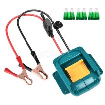 Auto Starthilfe für Makita 18V Lithium-Batterie Adapter Notfall Auto Booster Start Gerät Starthilfe Werkzeug Konverter Clip