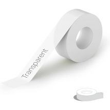 P12 papier termiczny do etykiet 15mm * 4M/15mm * 7M taśma samoprzylepna do etykiet dla P12/P15/P50/Q30/D30 KingJim LR5C biurowa drukarka etykiet