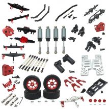 Metall Stoßdämpfer halterung Servo halterung Achsschenkel lenker Stange c Naben träger Unter fahr schutz für mn128 mn86 mn86s g500 rc Auto verbessert