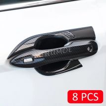 Copertura della maniglia della porta in fibra di carbonio + kit di finiture per Toyota Camry 2018 2019 2020 2021 2022 2023 2024 2025 Accessori