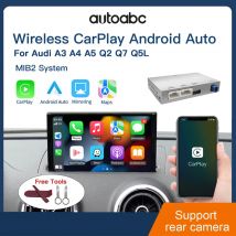 AUTO  Wireless CarPlay Android Interface for Audi A3 8V A4 B9 A5 Q2 Q7 Q5L MIB AirPlay Mirror Link multi-media camera