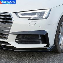 Auto-Styling Frontnebelscheinwerfer Windmesser-Zierleisten für Audi A4 B9 2017-2019 Spoiler Luftmesser Exterieur Modifiziertes Zubehör
