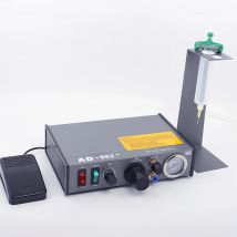 Dispensador de pegamento semiautomático AD-982, controlador de dispensación neumática, controlador de líquido de pasta de soldadura, dispensador de Pedal Manual