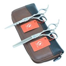 Meisha 5.5/6 pollici Giappone 440c Taglio Dei Capelli Cesoie Per Diradamento Forbici Da Parrucchiere Professionali Salon Taglio di Capelli Strumento Per Lo Styling A0018A