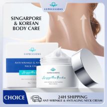 EXPRESSIONS Crema rassodante per il collo Lifting Crema idratante viso rassodante: Soluzione per la cura della pelle per collo viso Décolleté Uso giorno e notte