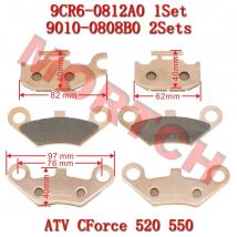Gesinterter Bremsbelag vorne und hinten 9CR6-0812A0 9010-0808B0 für CFmoto ATV CForce 520 550 CF500ATR CF500AU-6L 520CC 550CC CF520 CF550