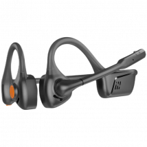 eppfun Open Ear Air Conduction Bluetooth Headphones, aptX-LL  Boom Microphone and Mute Button, , for Driving, Phone Call, Office