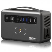 Mini Power Bank portatile da 200 W 140/180 Wh con generatore solare AC/DC/PD/USB per viaggi all'aperto, campeggio, camper, lavoro