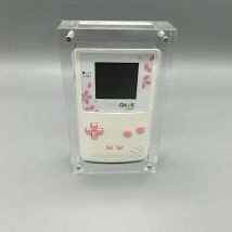 Scatola portaoggetti per console con copertura magnetica in acrilico ad alta trasparenza per Gameboy COLOR GBC
