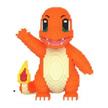 Pokemon Pikachu Building Block Bulbasaur Charmander 3D Model Assembly Connection Mini Brick Figure Toys for Home Decora