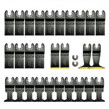 Foxbc 30pcs oszillierende Multi tool Klingen schneiden für Holz Metall fit Dewalt Ryobi Milwaukee Rockwell Fein Makita