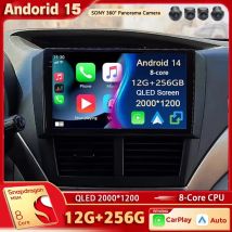 Android 15 Für Subaru Forester 3 SH 2007-2013 Impreza GH 2007-2011 Stereo Auto Radio Multimedia video Player GPS AI Stimme CarPlay