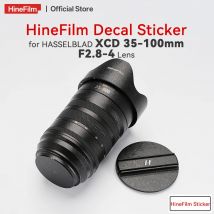 Hinefilm Pelle per Hasselblad XCD 35-100mm f/2.8-4 Adesivo per lenti 35 100 Copertura avvolgente per Hasselblad XCD35-100 Pelle protettiva per lenti