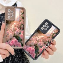 A55 5g etui für samsung s24 ultra s23 s21 s20 fe a54 a53 a13 a34 a52 a51 a32 a24 a23 a05 a35 a14 a12 a04 a03s a25 weiche tpu abdeckung