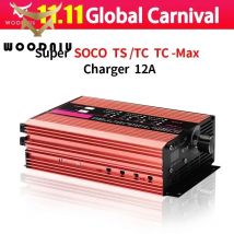 Geeignet für Super SOCO TC TS TC-MAX Hohe Strom Ladegerät 12A Schnelle Lade Kommunikation Protokoll