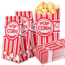 10 stücke Papier Popcorn Taschen Snack Lebensmittel Verpackung Container Hochzeit Geburtstag Party Popcorn Maschine Zubehör Liefert Film Nächte