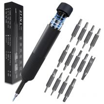 27-in-1-Präzisions-Schraubendreher-Set, magnetische Bits, Stift-Stil, manuelles Reparatur-Werkzeug-Set für Uhren, Brillen, PC, Juweliere, Laptop, iPhone
