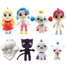 30 cm Anime True and The Rainbow Kingdom Bartleby Katze Plüschtier True Rainbow King Zee Grizelda Frookie Gefüllte Puppe Kindergeschenk