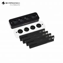 Barrowch 4pcs ddr5 ram kühler lüfter luftgekühlte wärme strahlung für pc computer ddr5 ddr4 speicher kühlung