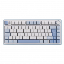 ISO-ES EPOMAKER AULA F75 Distribución 75% EspañoI QWERTY Hot-Swap Gasket-Mounted Wired/Bluetooth/2.4GHz Inalámbrico Teclado Mecánico para Gaming Retroiluminación RGB Completa