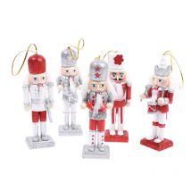 Holz Nussknacker Solider Abbildung Puppe puppe Handwerk Für Kinder Geschenke Weihnachten Home Office Decor