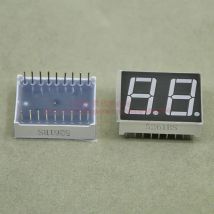 100 Stück LED-Anzeige 5621BR 5621AR 0,56 Zoll 2 Ziffern 7 Segment Rote LED-Anzeige 18 Pins Teilen gemeinsame Anode Kathode Digitalanzeige
