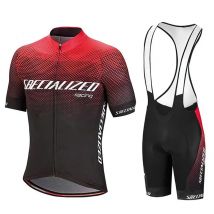 2024 Summer Cycling Jersey Set uomo New manica corta Road Team Bicycle Jersey abbigliamento da ciclismo pantaloncini con bretelle abiti abbigliamento da bici