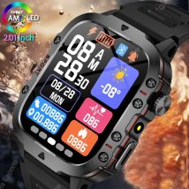 NEUE Original Männer Smart Uhr Bluetooth Anruf Gesundheit Monitor Fitness IP67 Wasserdichte Sport Smartwatch für Frauen Android IOS 2025