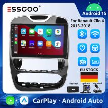 ESSGOO 10 "Radio de coche para Renault Clio 4 2013-2018 Android auto Carplay estéreo de coche 4GB 64GB GPS RDS reproductor Multimedia automotriz