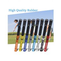 10Pcs/Set Golf Grips Set Standard Size Multi Compound Golf Club Grips 8 Colors High Stability All Weather Control Performance