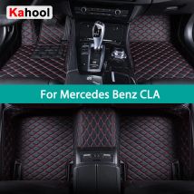 KAHOOL Niestandardowe dywaniki samochodowe do Mercedes Benz CLA X117 X118 C117 Auto Carpets Foot Coche Accessorie