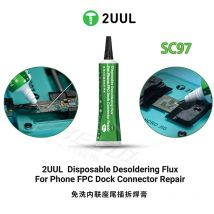 2UUL SC97 15ml Flusso dissaldante monouso per telefono FPC Dock Connector Riparazione Pasta per saldatura di alta qualità Strumento di riparazione del telefono