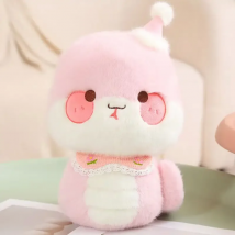 Anime-Schlangenpuppe, Plüschtier, 28/32/42 cm, niedliche gefüllte weiche Puppe für Kinder, ideales Weihnachts- und Thanksgiving-Geschenk