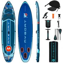Myboat Wodoodporna Bardzo Szeroka Dmuchana Deska SUP 10'6/11'6'x34'/35x6' Dla Dorosłych Stojąca Styl Wędkarski Akwatyczny Z Akcesoriami SUP
