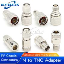 1 Stück N-zu-TNC-Adapter, TNC-Stecker auf N-L16-Typ-Stecker & Buchse, gerader RF-Koaxialstecker von KEBEIS