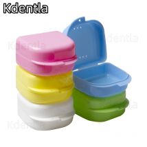 30 stücke Kunststoff Tablett Box Dental Kieferorthopädische Retainer Box Fall Kunststoff Zähne Container Prothese Box Falsche Zähne Schutzhülle