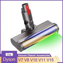 Testina a rullo per aspirapolvere Dyson V7 V8 V10 V11 V15 Accessori per motori per pavimenti in legno con rilevamento della polvere