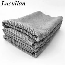 Lucullan Premium Select für Details Weiches, kantenloses Mikrofaser-Perlenhandtuch zum Entfernen von Polierwachsen