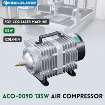 Kindle laser 135w ACO-009D luft kompressor elektrische magnetische luftpumpe für co2 laser gravur schneide maschine