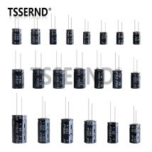 Aluminium-Elektrolytkondensator 10 V 16 V 25 V 35 V 50 V 400 V 450 V 470 UF 100 UF 220 UF 330 UF 470 UF 680 UF 1000 UF 47 UF 10 UF 22 UF 0,47 UF