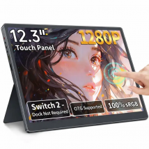 HAILESI S123E 12.3" Portable Display SHARP 3:2 Aspect Ratio 100% Color Gamut Original Panel + Full Lamination with Native Touch