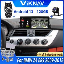 Viknav pasuje do radia samochodowego BMW Z4 E89 (2009-2018) 12,3 cala ​ akcesoria Aktualizacja ekranu dotykowego Android 13. Odtwarzacz multimedialny
