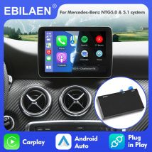 EBILAEN Scatola Carplay Wireless Per Mercedes Benz ABC CLA GLA GLK CLS GLE W205 W204 W246 ML NTG5.0 NTG5.1 Modulo Android Auto