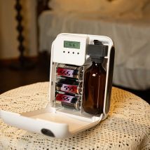 Namste Bluetooth Batteria Diffusore di Aroma Olio Essenziale Aromatico Dispositivo Profumato Elettrico Aromatico Oasi Diffusore di Profumo Deodorante
