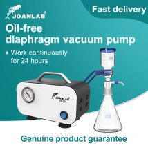 DC 12 V Mini ölfreie Membran-Luft-Vakuumpumpe, Labor-Filterpumpe, tragbare Unterdruckpumpe,